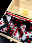 Queen of Hearts Dominoes Set