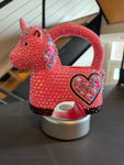 Rhinestone Unicorn Watering Can