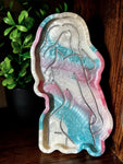 Human Rights Goddess Silhouette Tray