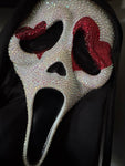 Heart Eyes Ghostface Scream Mask