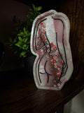 Strawberries n Cream Goddess Silhouette Tray