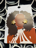 Spider Web Stud Earrings